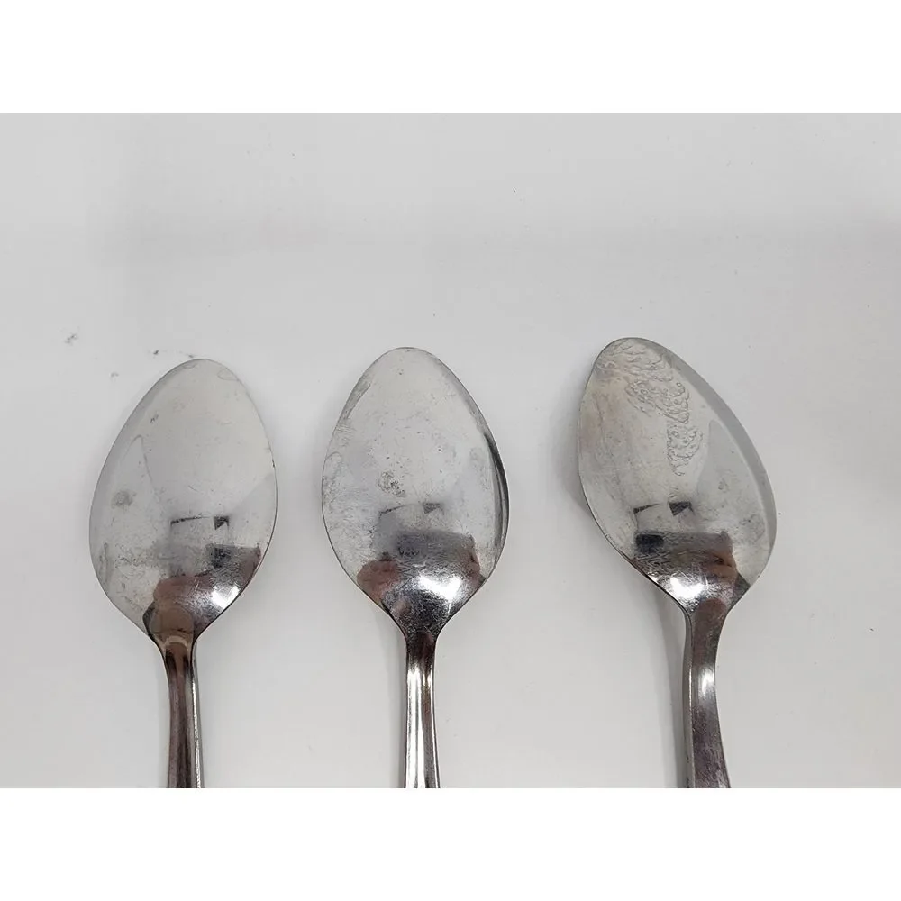 Interpur INR3 Soup Spoon Stainless Steel Korea - 3‎ Pieces